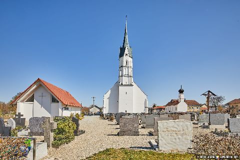 Gemeinde Unterdietfurt Landkreis Rottal-Inn Kirche(Dirschl Johann) Deutschland PAN